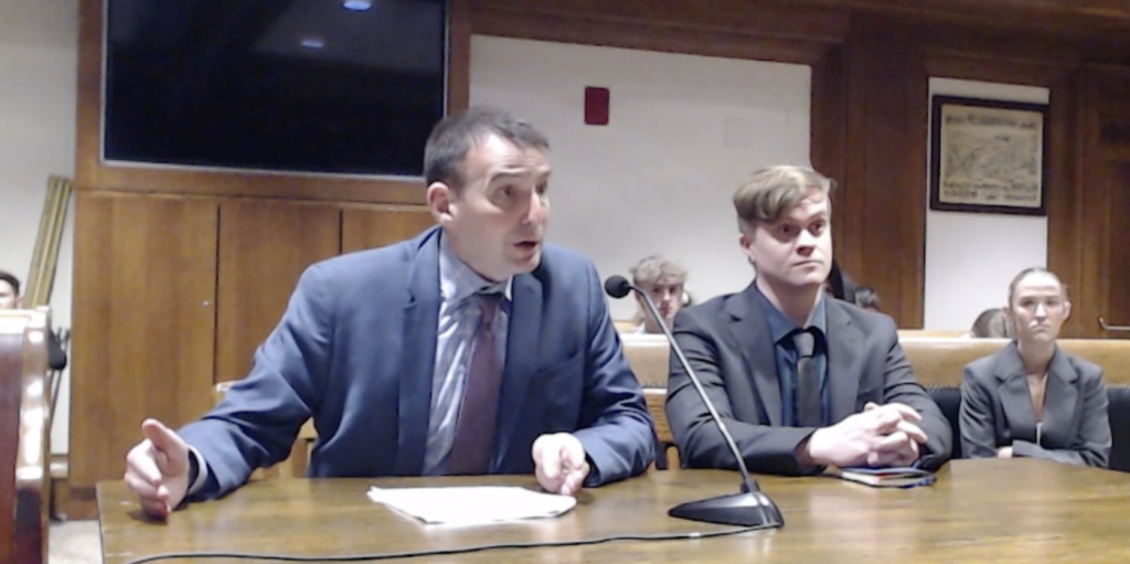 SRFF President Paul Roberts testifies at a June 23 2026 hearing by the Massachusetts Joint Committee on Consumer Protection and Professional Licensure. 