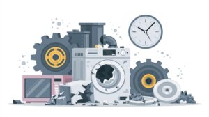 Planned obsolescence illustration